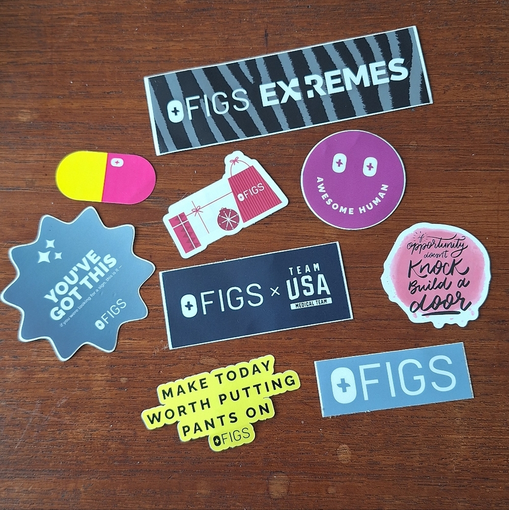 Figs stickers 9 pcs